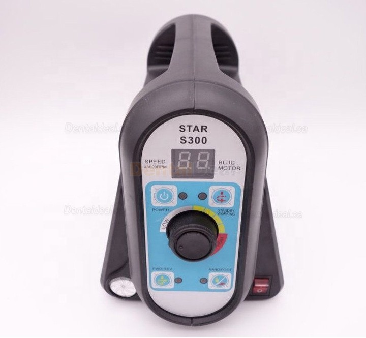 FASTONG Star S300 Brushless Dental Lab Micro Motor with Handpiece